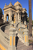 Chile,Santiago,Cerro Santa Lucia,hill,park,historic monument,