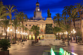 Spanien,Andalusien,Cádiz,Plaza San Juan de Dios,Rathaus