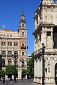 Spain,Andalusia,Seville,Telefonica Building,City Hall