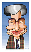 Robert Edwards, British IVF pioneer, illustration