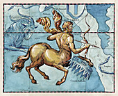 Constellation of Sagittarius, illustration