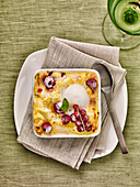 Clafouti with berries