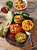  Stuffed peppers, Mediterranean delicacies, Main courses, Croatia 