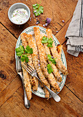 Asparagus with a parmesan crust from the airfryer