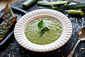 Leek and potato soup