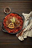 Ossobuco alla Milanese in tomato sauce