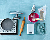 Various baking utensils