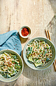 Sichuan smoked cucumber noodles