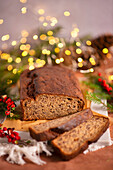 Bananenbrot mit weihnachtlichen Gewürzen