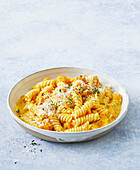 Fusilli mit Kürbis-Mascarpone-Sauce