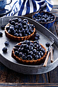 Blueberry tart