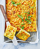 Gluten-free courgette casserole