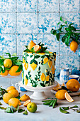 Lemon buttercream cake