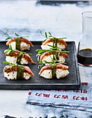  Recipes and food styling: Nicole Reymann, Prod./ Styling: Anna Talla, Hamburg, Props/Styling: Krisztina Zombori 