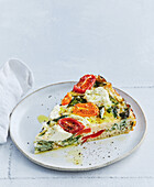 Vegetarische Reis-Frittata aus dem Slow Cooker