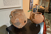 Reconstructed pottery artifacts from Petra, Jordan. BYU Museum of Peoples and Cultures in Provo, Utah.