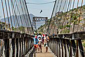 Puente de Ojuela , Historische Goldmine und Hängebrücke in Durango, Mexiko