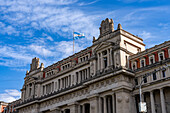 The Palace of Courts or Palace of Justice building in the San Nicolas district of Buenos Aires, Argentina. Headquarters of the Judiciary and Supreme Court of Justice for Argentina.