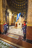 Mausoleum of General Jose de San Martin in the Metropolitan Cathedral, Buenos Aires, Argentina.