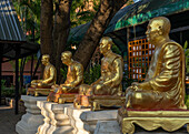 Buddhistischer Tempel in Chiang Mai, Thailand, Südostasien, Asien