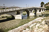 Gorica-Brücke in Berat, Albanien, Europa