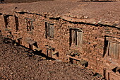 Berber granary, Agadir Tashelhit, in the form of a fortress, Anti-Atlas mountains, Morocco, North Africa, Africa