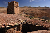 Getreidespeicher der Berber, Agadir Tashelhit, in Form einer Festung, Anti-Atlas-Gebirge, Marokko, Nordafrika, Afrika