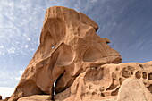 Picturesque rock formations in Tafraout, Anti-Atlas, Morocco, North Africa, Africa