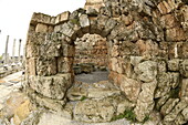 Ruinen der antiken Stadt Aspendos, Side, Antalya, Anatolien, Türkei, Kleinasien, Asien