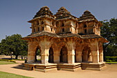 Lotus Mahal, Hampi, UNESCO-Welterbestätte, Karnataka, Indien, Asien