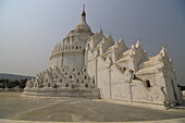 Hsinbyume-Pagode (Myatheindan-Pagode), Mingun, in der Nähe von Mandalay, Sagaing-Distrikt, Myanmar, Asien