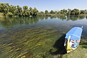 Touristenboot auf dem Skadar-See, Shkoder, Albanien, Europa