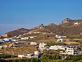 View towards the Chapel of Agios Ioannis Theologos, Naxos City, Naxos Island, Cyclades, Greek Islands, Greece, Europe