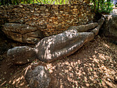 Flerio Melanes Kouros, Insel Naxos, Kykladen, Griechische Inseln, Griechenland, Europa