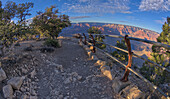 A rocky path to the Mohave Point Overlook, Grand Canyon, UNESCO World Heritage Site, Arizona, United States of America, North America