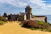 Chateau de La Roche Goyon, Fort la Latte, Plevenon, Cotes-d'Armor, Brittany, France, Europe