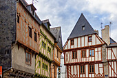 Die Altstadt, Vannes, Morbihan, Bretagne, Frankreich, Europa