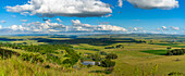 Blick auf die Landschaft vom Kloppenheim Country Estate, Machadodorp, Provinz Mpumalanga, Südafrika, Afrika