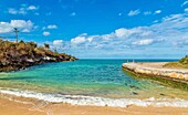 Building Bay, where shipwrecked British sailors built two new ships in 1609, enabling them to continue to the colony of Virginia, St. George's, Bermuda, North Atlantic, North America