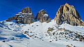 Langkofel (Sassolungo), Südtirol, Dolomiten, Italien, Europa