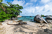 Lengkuas Insel, Belitung Insel vor der Küste von Sumatra, Indonesien, Südostasien, Asien