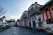 Kaufmannshaus im historischen Dorf Xidi, UNESCO-Welterbestätte, Xidi, Anhui, China, Asien