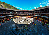 Yuchang Fujian Fujian Tulou, rural dwelling of the Hakka, Fujian, China, Asia