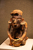 Ceramic Figure dating from 200-600 AD, from Tambas de Tiro, National Museum of Anthropology, Mexico City, Mexico, North America