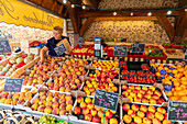 The Market at Deauville, Deauville, Normandy, France, North West Europe