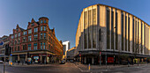 View of Victorian architecture and contemporary architecture, Manchester, Lancashire, England, United Kingdom, Europe