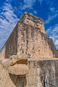 Blick auf Maya-Ruinen, Chichen Itza, UNESCO-Weltkulturerbe, Bundesstaat Yucatan, Yucatan-Halbinsel, Mexiko, Nordamerika