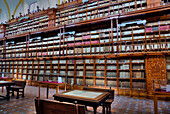 Palafoxiana Library, 1646, First Library of Latin America, UNESCO World Heritage Site, Historic Center, Puebla, Puebla State, Mexico, North America