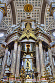 High Altar, Cathedral of Our Lady of the Immaculate Conception, 1649, Historic Center, UNESCO World Heritage Site, Puebla, Puebla State, Mexico, North America