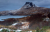 Stac Pollaidh and the Assynt landscape, North West Highlands, Scotland, United Kingdom, Europe